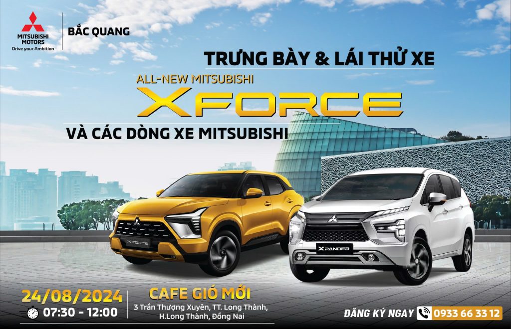 SỰ KIỆN LÁI THỬ XE MITSUBISHI TẠI LONG THÀNH