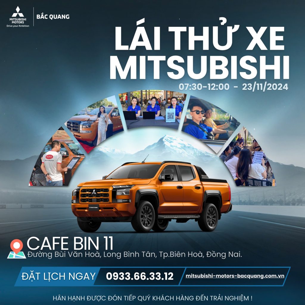 📯TRẢI NGHIỆM LÁI THỬ XE MITSUBISHI NGAY TẠI TP. BIÊN HOÀ📯