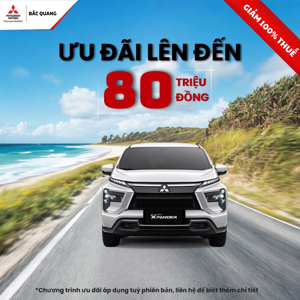 SỞ HỮU MITSUBISHI XPANDER VỚI CHI PHÍ CỰC TỐT