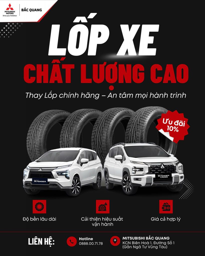 LỐP XE CHẤT LƯỢNG CAO – AN TÂM MỌI HÀNH TRÌNH