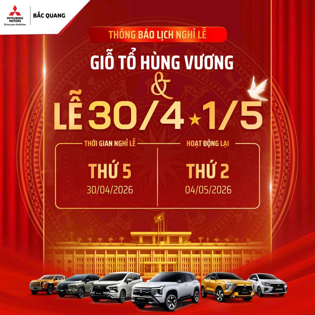 LỊCH NGHỈ LỄ 30/4-1/5